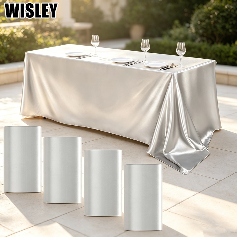 Home Textiles Today News - Toalha de Mesa de Cetim Lisa