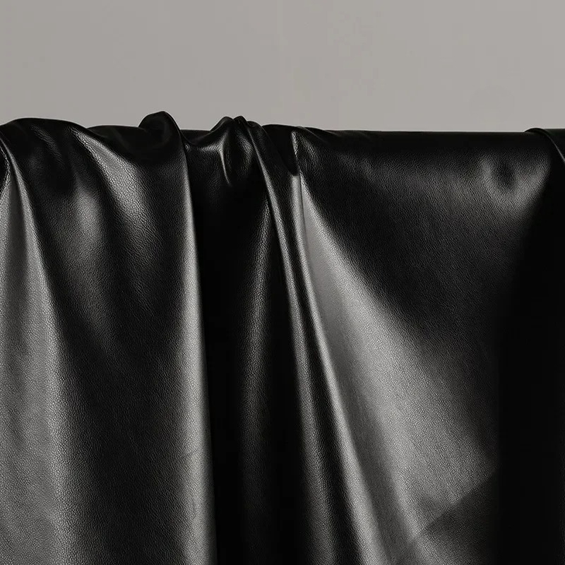 Tecido de Couro PU Suede Preto - Home Textiles Wholesale avaliação e preço