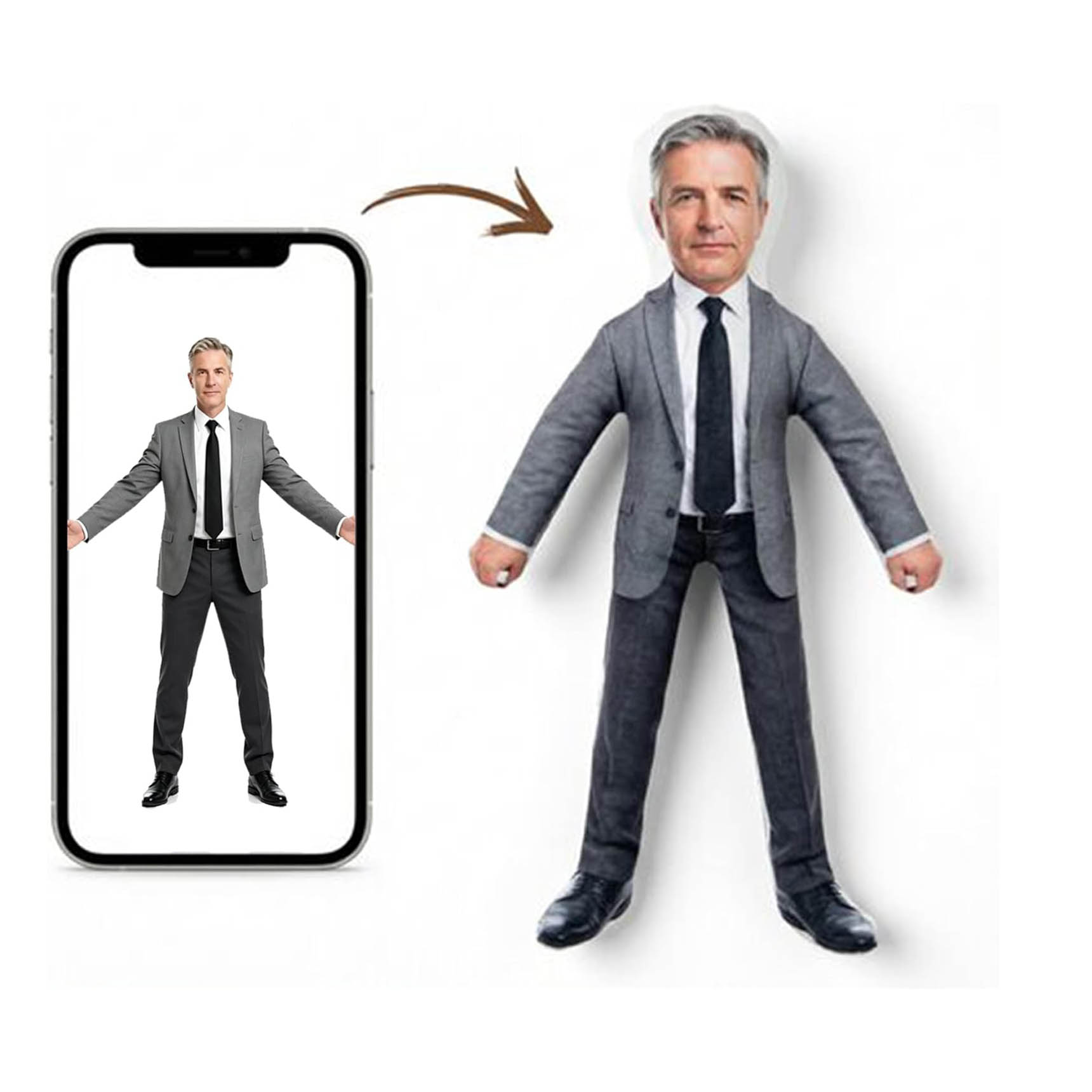 Boneco de Pelúcia Personalizáv - Home Textiles Usa avaliação e preço