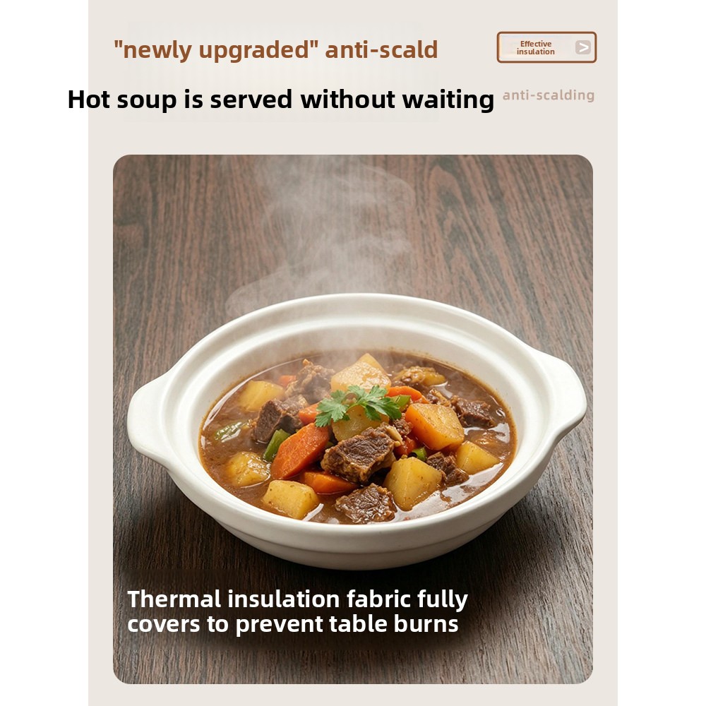 Capa de Mesa em Couro com Text - Home Textiles Today News avaliação e preço
