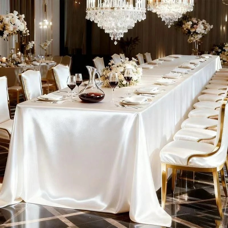 Toalha de Mesa de Cetim Lisa e - Home Textiles Today News avaliação e preço