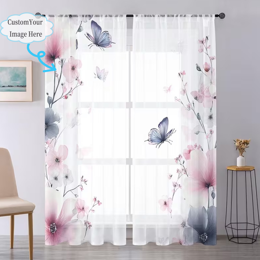 Cortinas Transparentes Planas  - Home Textiles Usa avaliação e preço