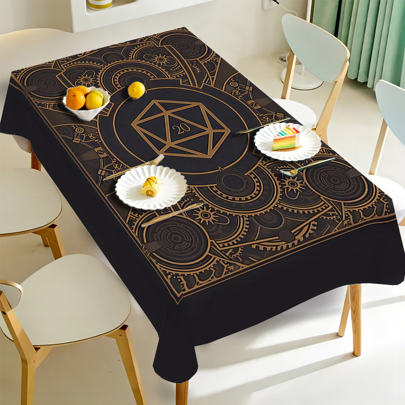 Toalha de mesa com padrão de e - Home Textiles Usa avaliação e preço