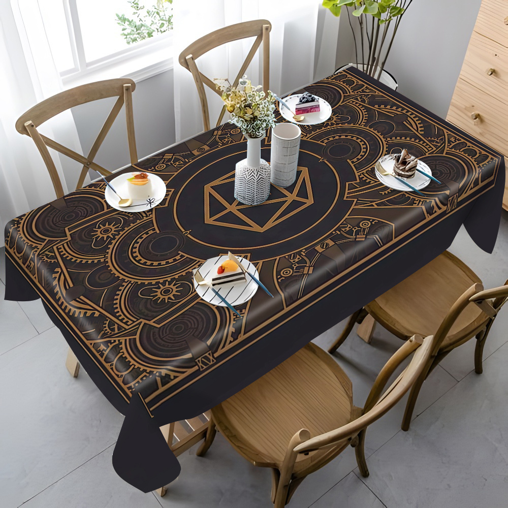 Toalha de mesa com padrão de e - Home Textiles Usa avaliação e preço