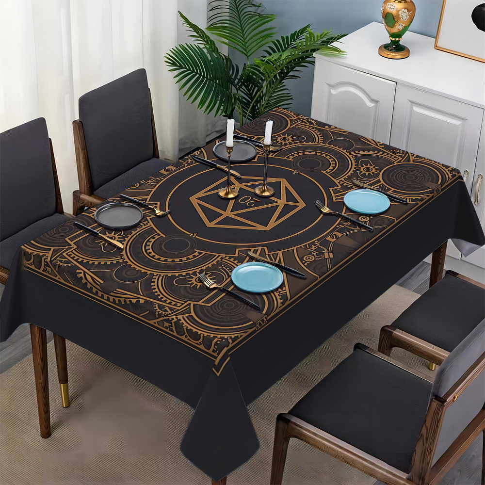 Toalha de mesa com padrão de e - Home Textiles Usa avaliação e preço