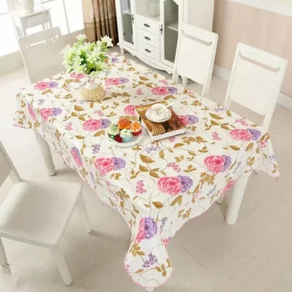 Toalha de mesa de pvc à prova  - Home Textiles Today News avaliação e preço